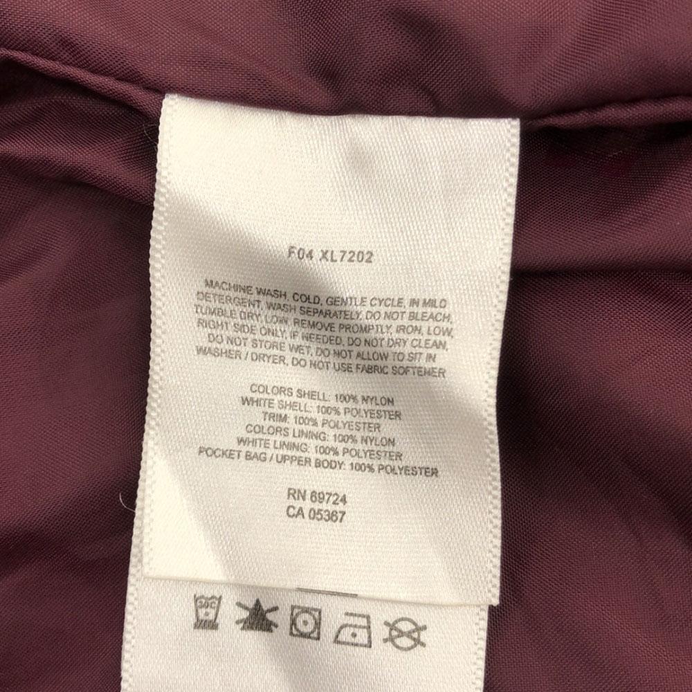 Columbia Nylon jacket S Dark purple x white Outdoors Women Used