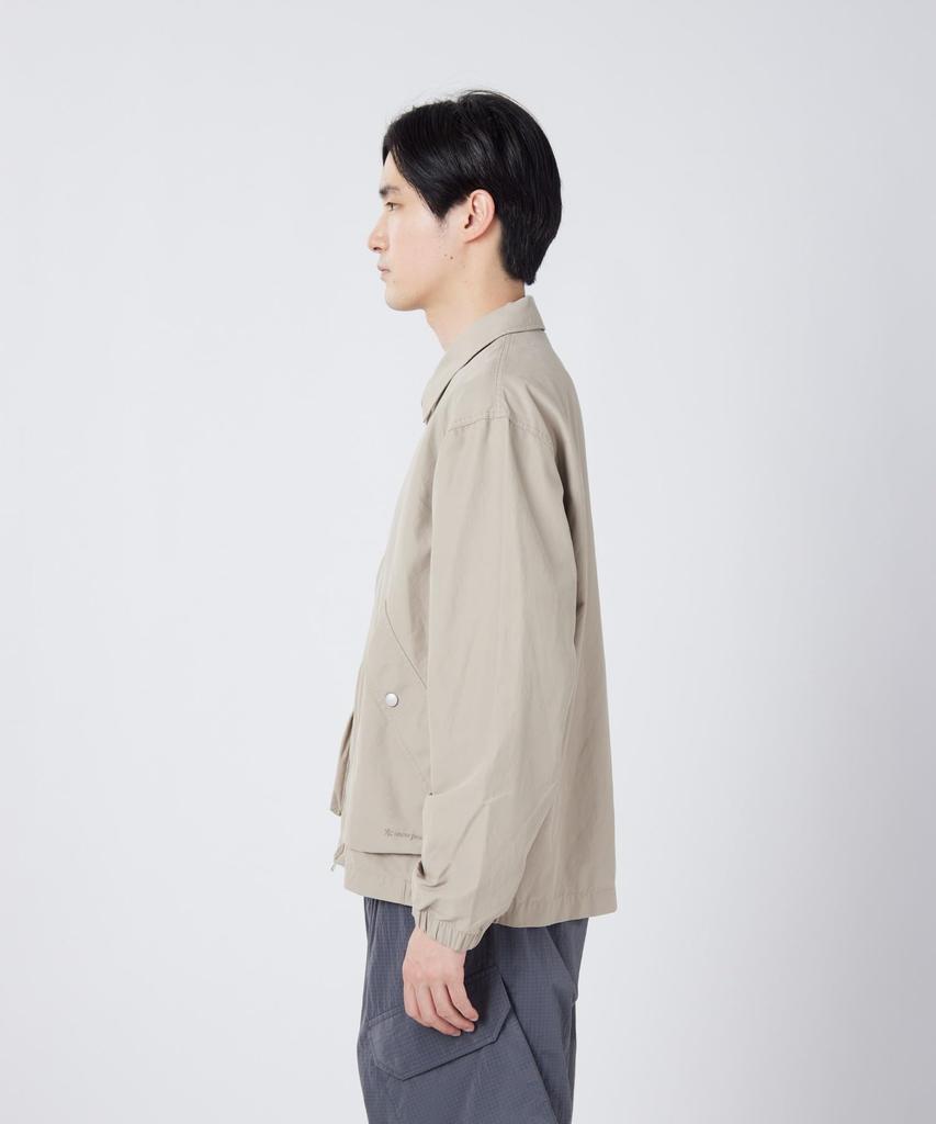 Snow Peak Light Dobby Cloth Harrington Jacket and GREIGE S JK-26SU010, Outerwear, Men's Women's,