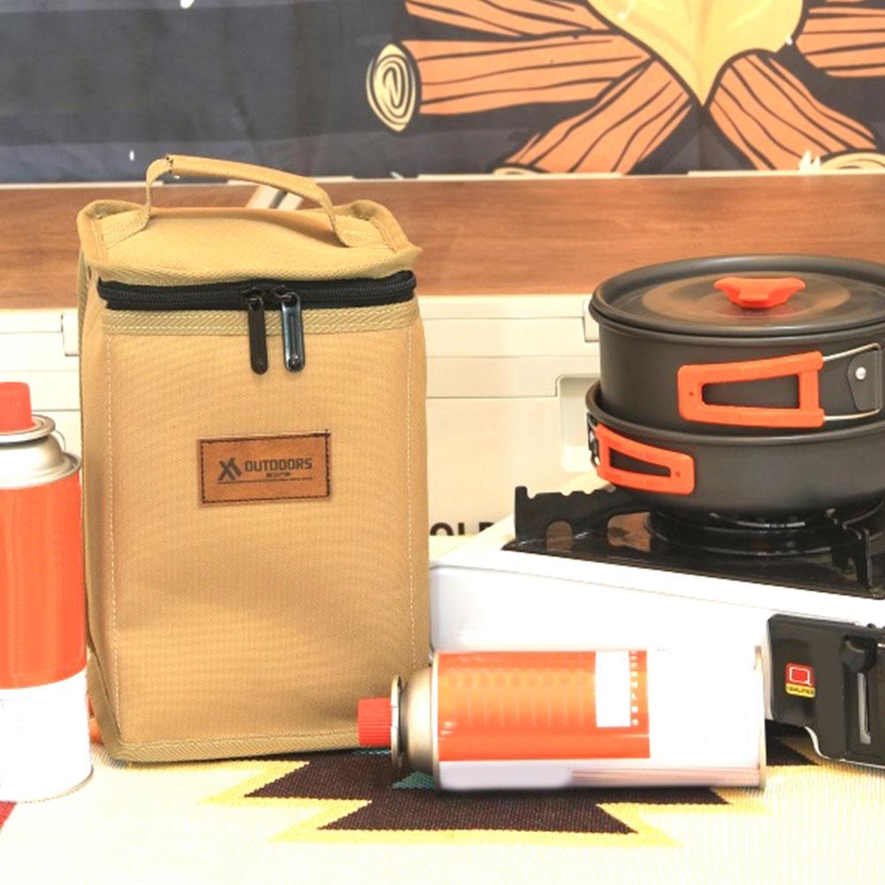 Camping Stove Storage Case Multipurpose BBQ Tool Box Wear Resistant Large Capacity Outdoor Utensils Storage