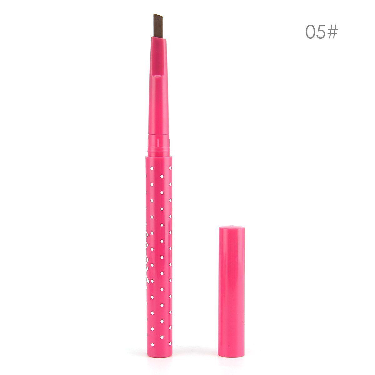 

Водонепроницаемый карандаш для бровей, подводка для бровей, пудра, ручка для макияжа, красота, косметический инструмент коричневый