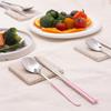 Barunlock Stainless Steel Spoon Set for 4 (Gray)