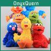 Street Hand Puppet Plush Toys Elmo Cookie Monster Ernie Soft And Cuddly Stuffed Dolls**