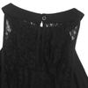 Summer Women's Casual Black Sleeveless Neck Dresses Chic Comfortable and Versatile Temperament Elegant Casual Women's Clothing Gentle Lady's Dress