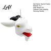 Hamster Hedgehog Guinea Pig Feeder Sheep Head Squirrel Feeder Weather Resist Outside Hanging Ornament Durable Plastic Station with Rope Wildlife