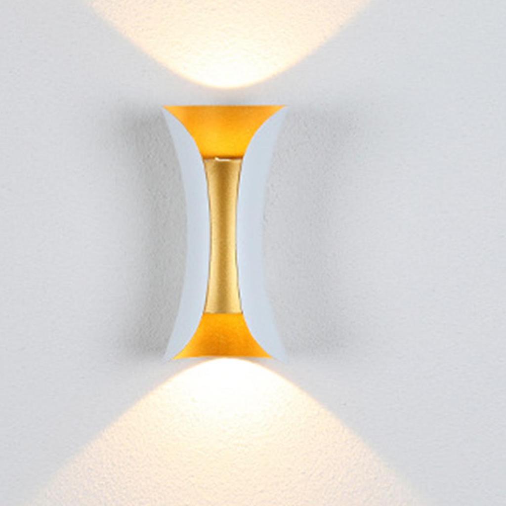 Wall Mounted Light Outdoor Waterproof Modern Minimalist Wall Sconce Light for Living Room Bedroom 85 to 265V 6W