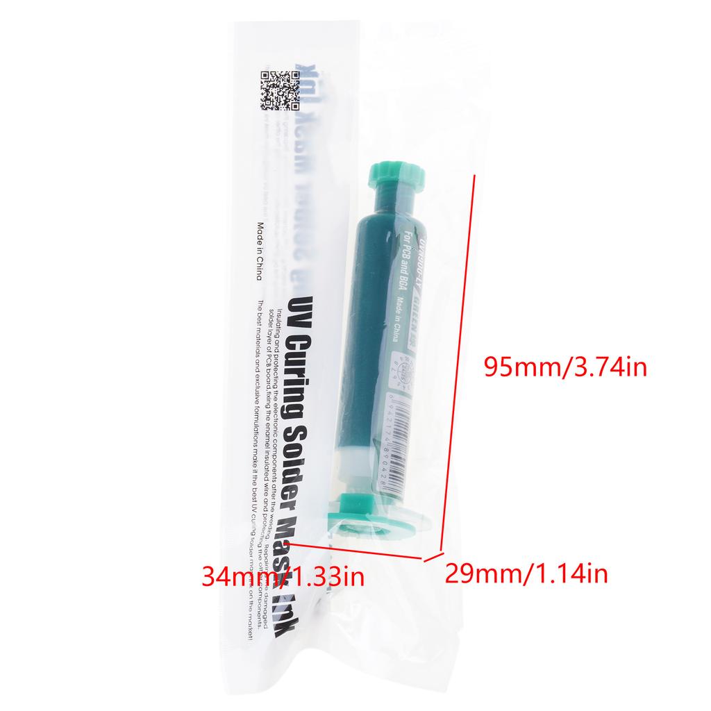 High Adhesion UVs Light Curing Solder Mask Paste Solder Resist Ink Oil for PCB Manufacturing Repair Prevent Corrosive