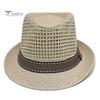 Mesh Woven Hat Wide Brim Sun Hat, Hollow Breathable Jazz UV Outdoor Protection Air Circulation for Activities Beach Travel Golf