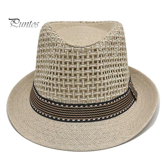 Mesh Woven Hat Wide Brim Sun Hat, Hollow Breathable Jazz UV Outdoor Protection Air Circulation for Activities Beach Travel Golf