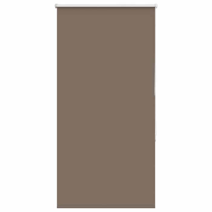 VidaXL Blackout Roller Blind Coffee 70x150cm Fabric Width 65.7cm, Day and Night Blind, Kitchen Blind, Blind 4010992