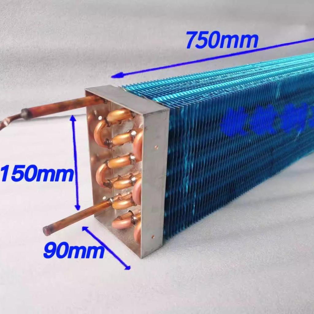Air-Cooled Refrigerator & Freezer Display Cabinet with Copper Tube and Aluminum Fin Evaporator