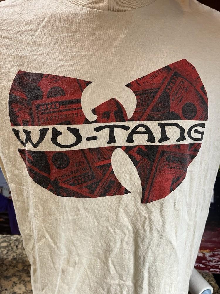 

Футболка Wu-Tang Clan Доллар Доллар Билл Все Вы Размер L Бежевый Fashion Nova Унисекс Футболка XL