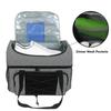 Bowling Bag for 2 Balls Portable Bowling Tote Bag with Padded Ball Holder for Double Ball and Pair