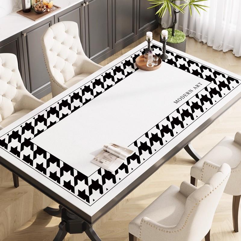 Mantel de Gama Alta Impermeable y Resistente al Calor, Salvamanteles a Prueba de Aceite y Resistente al Desgaste, Protector Antiescarcha para Mesa de Café