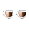 Portable Double Walled Borosilicate Glass Cup Insulated Mugs Perfect for Travel, Office Breaks, and Family Gatherings