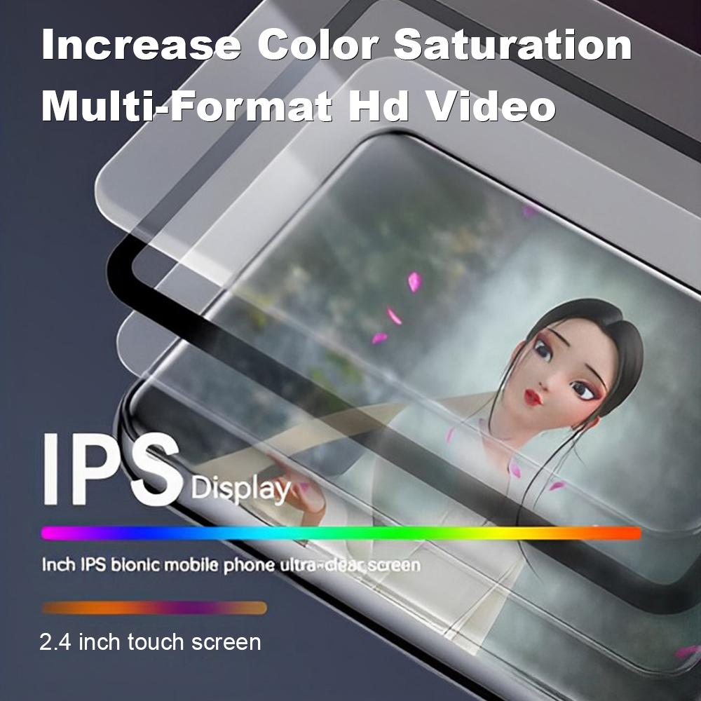 High Quality Metal Music MP3 Player Bluetooth 5.0 Touch Screen 4GB Memory Music Video Player Support TF Card FM/Ebook/Recording