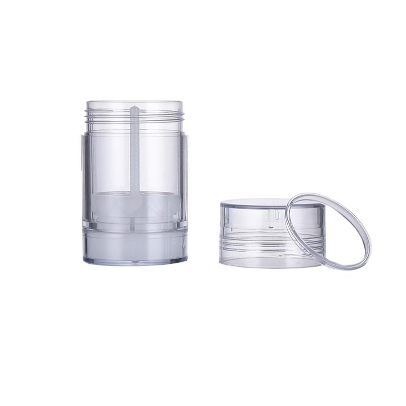 15/30/50/75G tuba deodorantu Ručně vyrobená kulatá Twist Up Spodní výplň Prázdná tyčinka na vyplnění náplně tyčinky Deodorant Cestování
