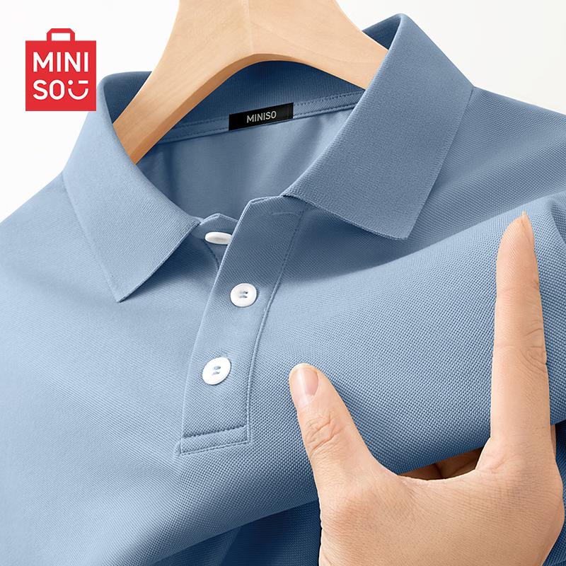 MINISO Pánské letní ležérní volné polo tričko 2026