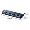 Car Phone Number Card Decoration for Dashboard Hidden Plate