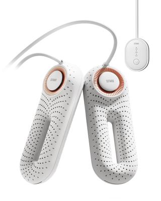 SOTHING Shoe Dryer Turbo Fan 360° Hot Air Circulation Shoe Dryer Shoe Dryer Deodorizing & Dehumidifying Timer Function Compact Powered PTC Heater for