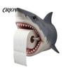 Fun Bathroom Decor Ideas Turtle/Shark Toilet Paper Holder, Wall Mount Roll Novelty Towel Holder Easy Install Waterproof Moisture-Proof Tissue