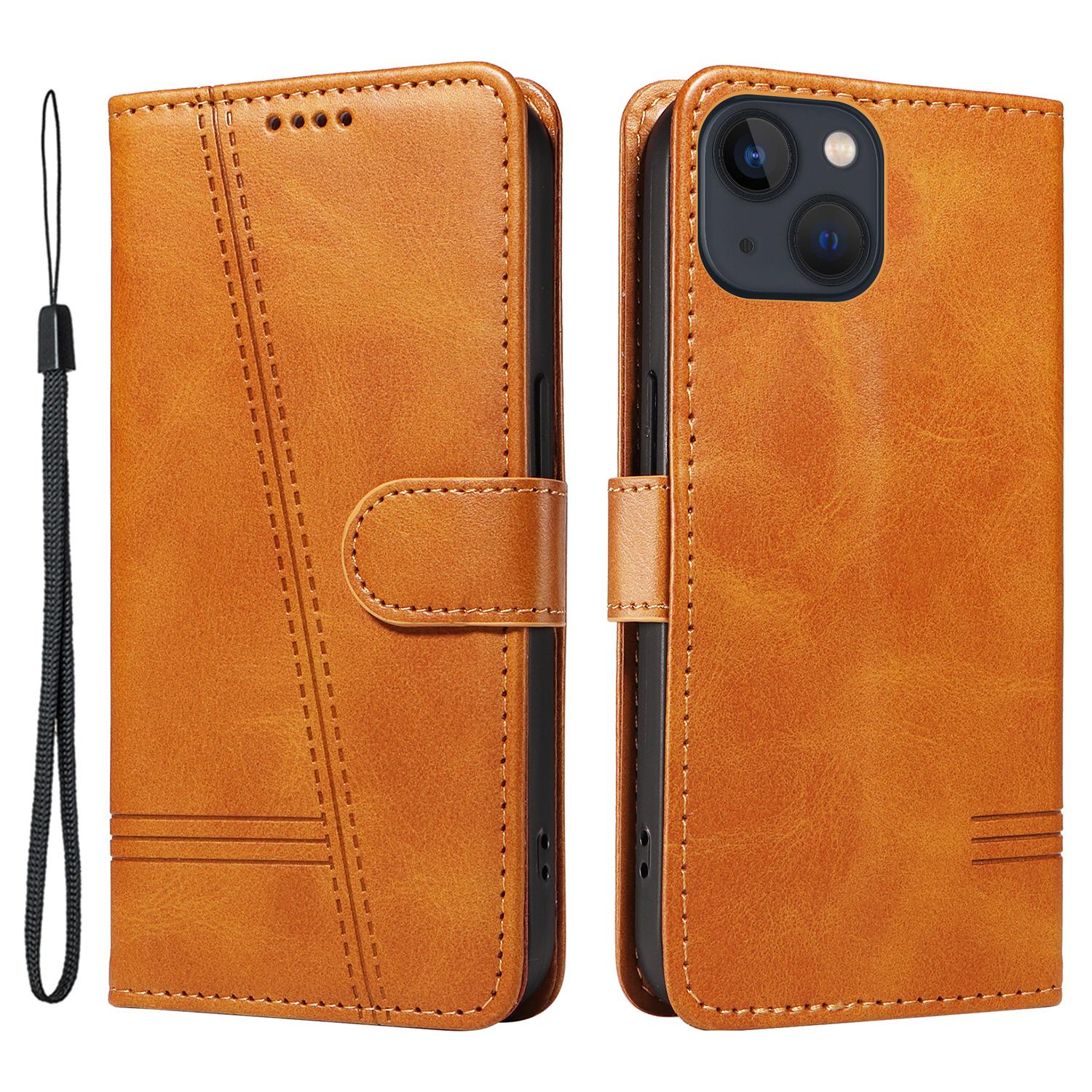 

Чехол-кошелек из ПУ кожи с отделениями для карт для iPhone 13, Защитная крышка для телефона D