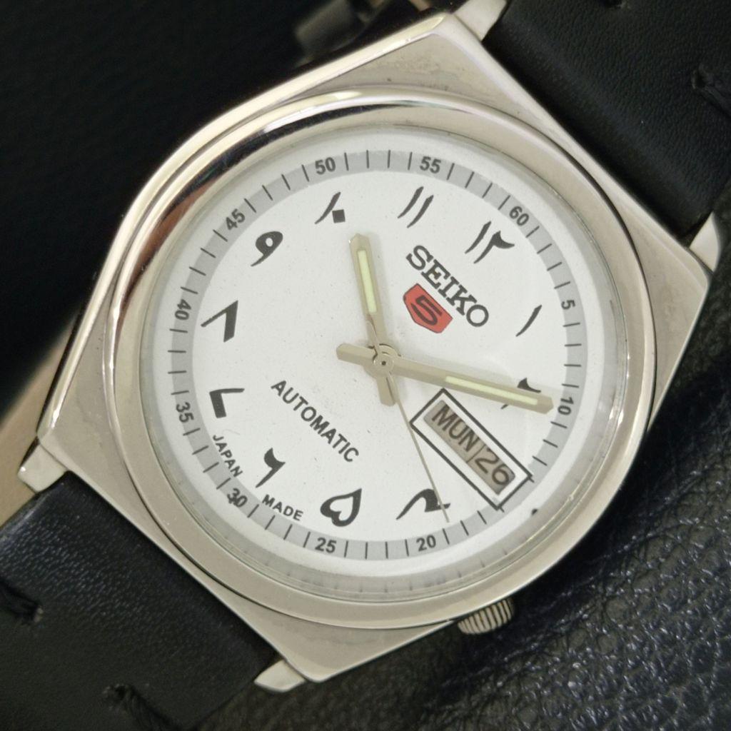 

ВИНТАЖНЫЕ МУЖСКИЕ АВТОМАТИЧЕСКИЕ ЧАСЫ SEIKO 5 7019A ЯПОНИЯ a702450-5 R124-a702450