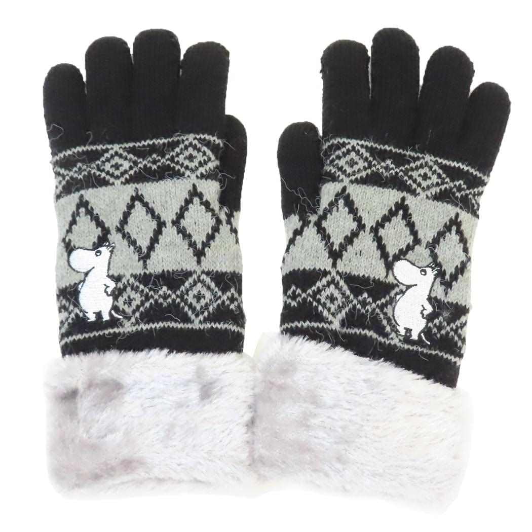 

Moomin embroidered smartphone compatible gloves Nagare [Small Planet] [Gloves] One-point /