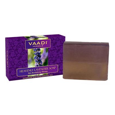 Seife zur Hautwiederherstellung mit Lavendel (75 gr), Himmlische Lavendelseife, revitalisierende Hauttherapie von