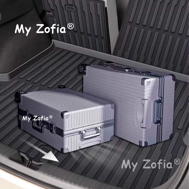 For XPeng P7 2025 2026 Car TPE Trunk Mats Cargo Liner Custom Fit Waterproof Cargo Mats Front Trunk pad Modification Accessories