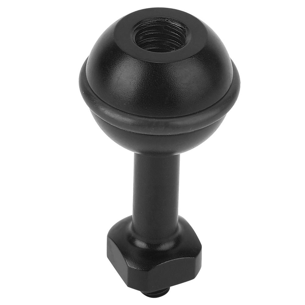 GoolRC Duikbeugel Action Camera Balhoofdbasis Vullicht Houder Mount 14   Schroef (zwart) zwart