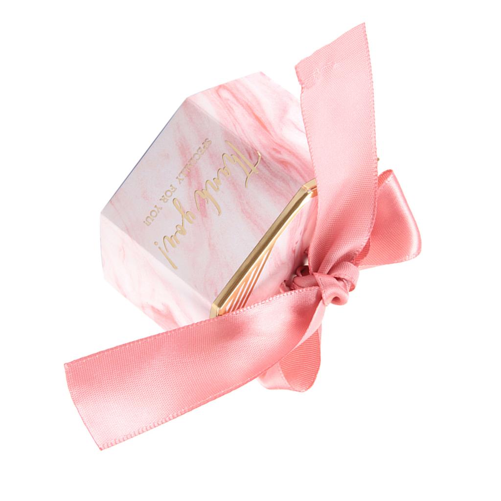 30 Pcs Candy Box Paper Gift Boxes Wedding Party Favors Ribbon