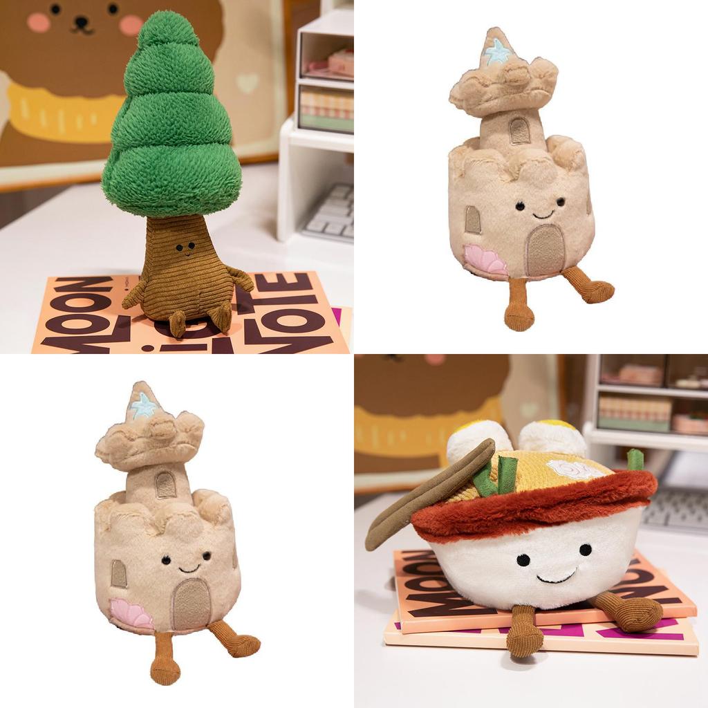 Adorable Jc Creative Plush Toy Pine Tree Ramen Doll Perfect For Holiday Decor And Girls' Room
