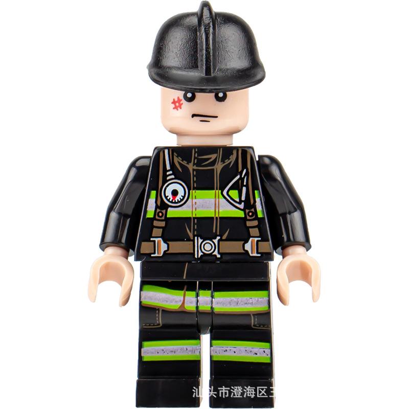 Ninja Warrior Superhero Military Doll Building Block Toy