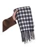 Diamond Pattern Plaid Scarf Female Student Shawl Dual-Purpose Thermal Scarf Male Trend