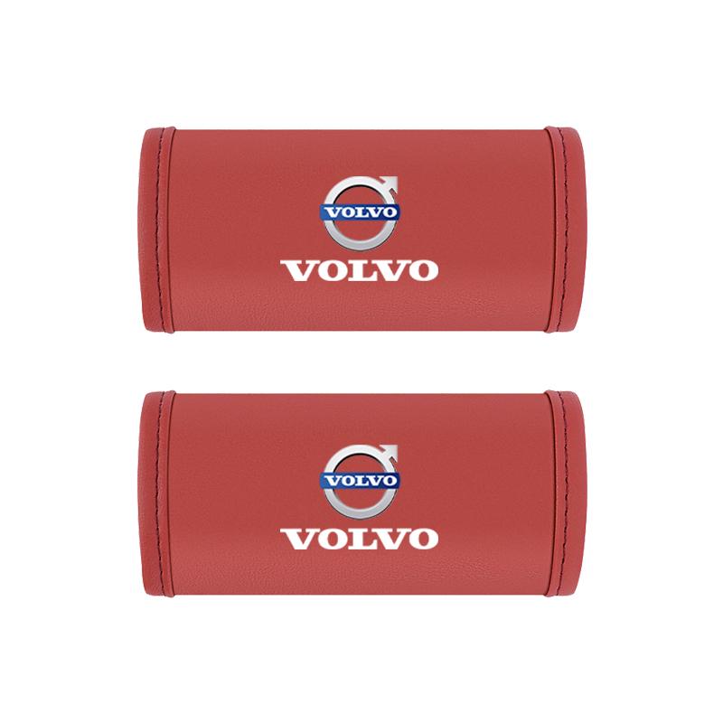 Car Interior Nappa Leather Handle Cover Handgrip Protect Gloves For Volvo Xc60 Xc90 V40 V60 S60 V50 V90 S80 C40 XC40 V70 XC70