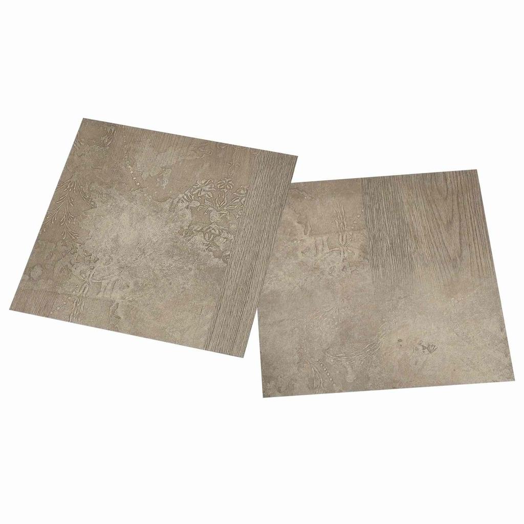 Self Adhesive Floor Tiles 30.5 X 30.5 Cm 20 Pcs PVC