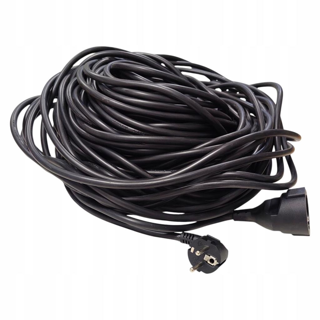 Elektrische Verlängerungsschnur 50m 3x2.5mm² ip44 16a 2800w starkes Gartenkabel