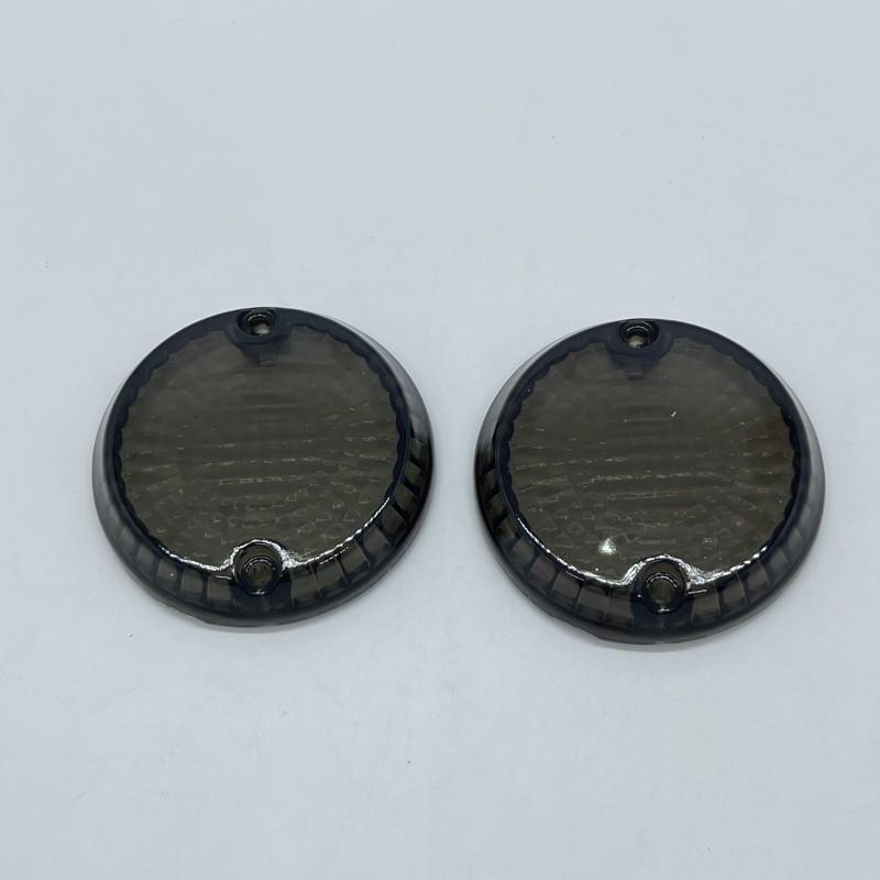 

For Kawasaki Vulcan VN 1500 1600 900 800 750 500 VN1500 VN800 VN500 Turn Signals Indicators Lenses Cover Front Rear Motorcycle Smoke 1 pair
