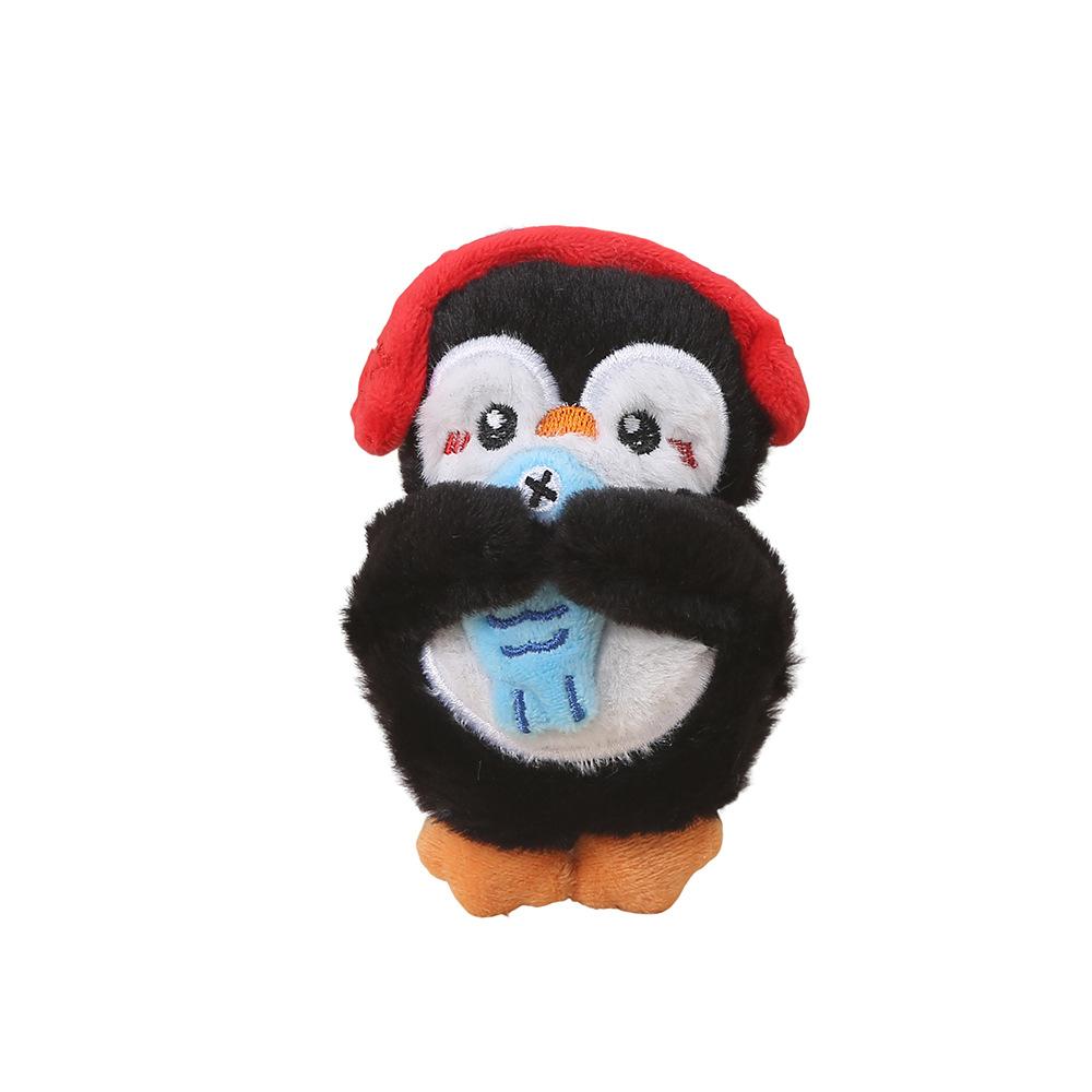 2pcs Cute Stuffed Penguin Plush Keychain, Cartoon Animal Pendant for Car, Backpack & Bag Decoration