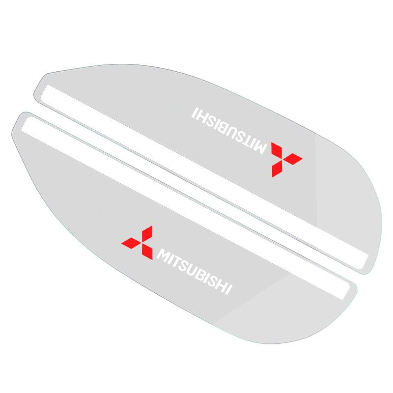 

Car Rearview Mirror Rain Eyebrow Sticker Rainproof Cover For Mitsubishi ASX L200 Eclipse Cross Outlander Pajero Xpander Lancer