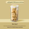 Vacuum-Sealed Food-Grade Kitchen Storage Jar for Coffee Beans & Grains