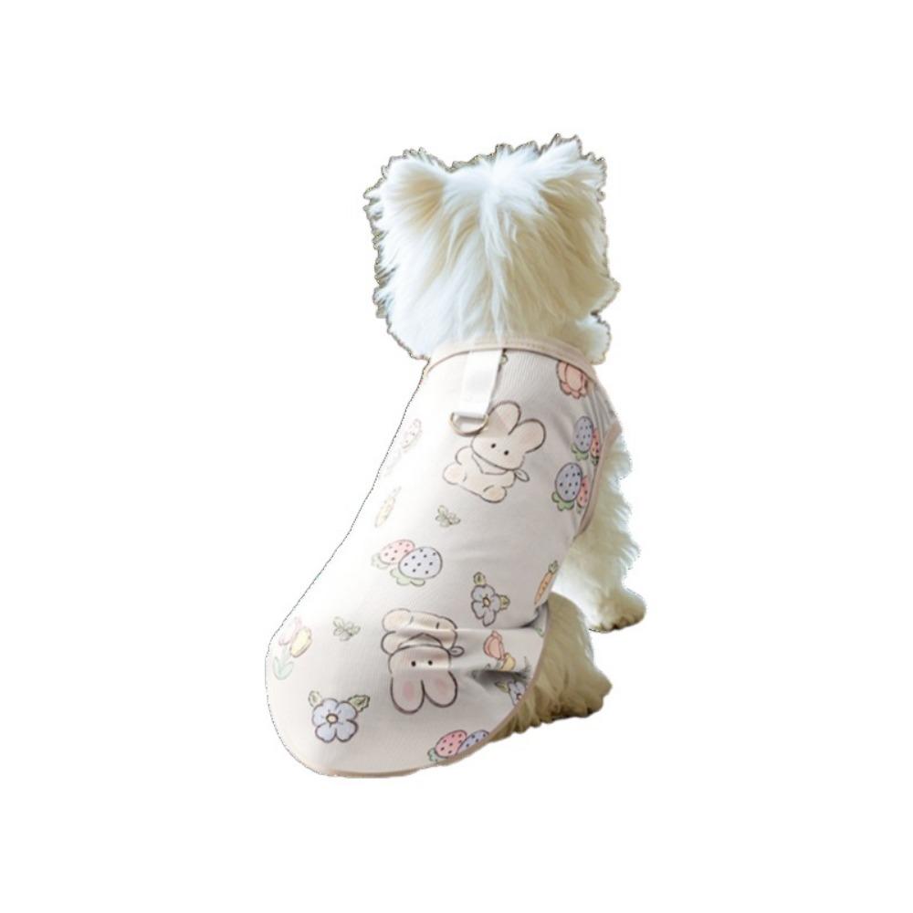 

Cartoon Dog Vest Soft Cat Costume Comfortable Dog Clothes for Pets XL жовтий