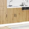 VidaXL Base Cabinet for Sink Kalmar Artisan Oak Engineered Wood 853456