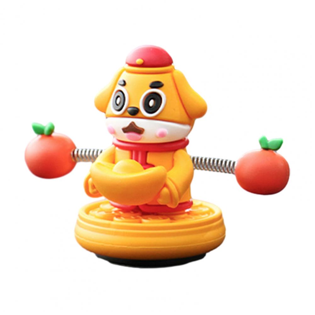 Car Dashboard Decoration Car Dashboard Ornaments Shaking Spring Figurines Lucky Car Decor Accessories Vehicle for Truck