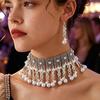Earrings Women's Jewelry Set Water Drop Pendant Bridal Jewelry Set Outfit Accessory