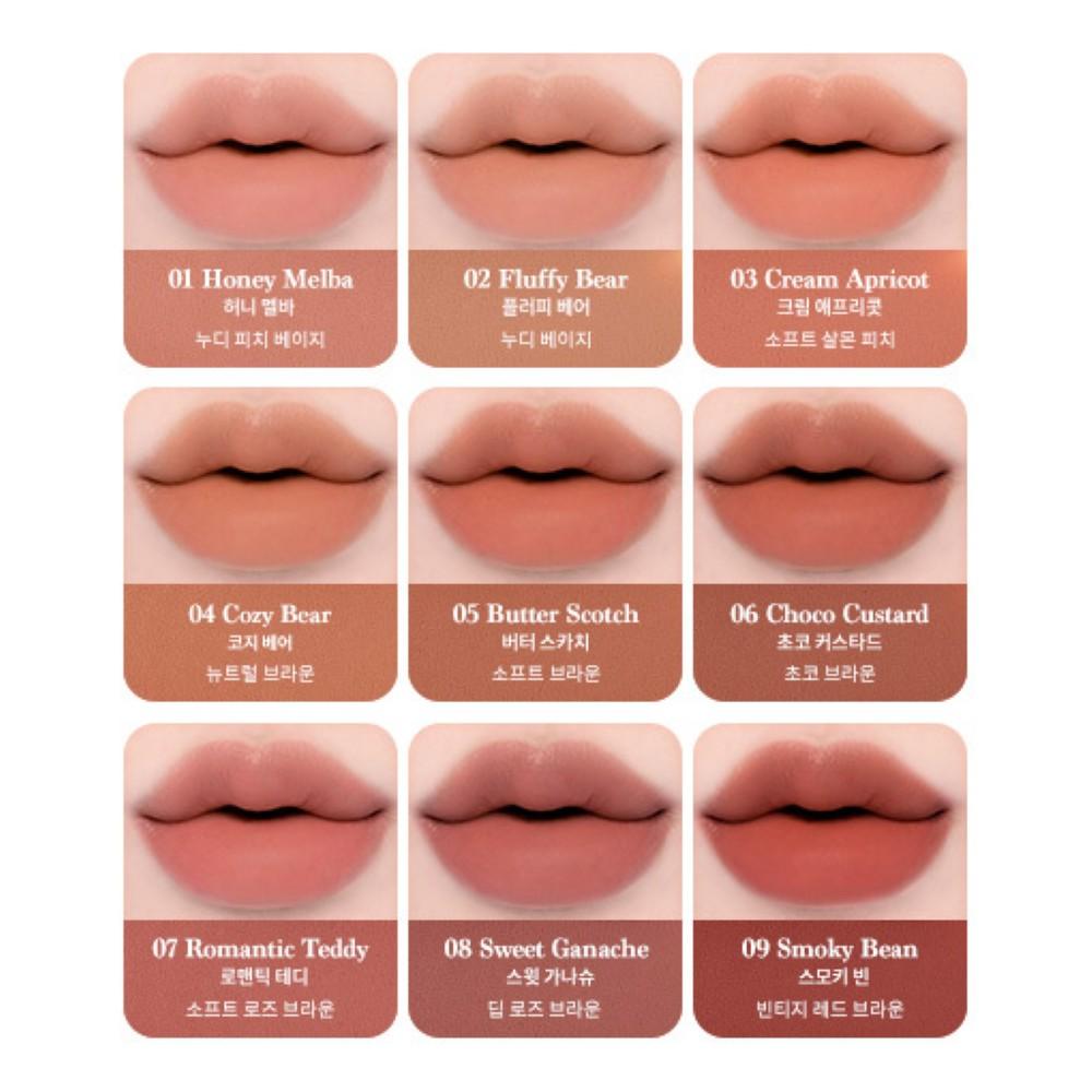 DASIQUE Stemningsmaling Leppe- og kinnpalett 6g