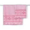 Ręcznik JILLSTUART Dainty Lace Bath 60 x 120 cm, Puszysty, Uroczy, Koronka, Wstążka, Elegancki, Kwiatowy, Różowy, 58-1513330, Ok.