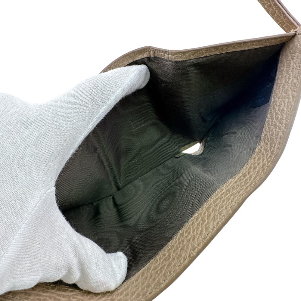 Maison Margiela SA3UI0010 Compact Wallet 4 Stitches Leather Tri-fold Wallet Beige Leather Used