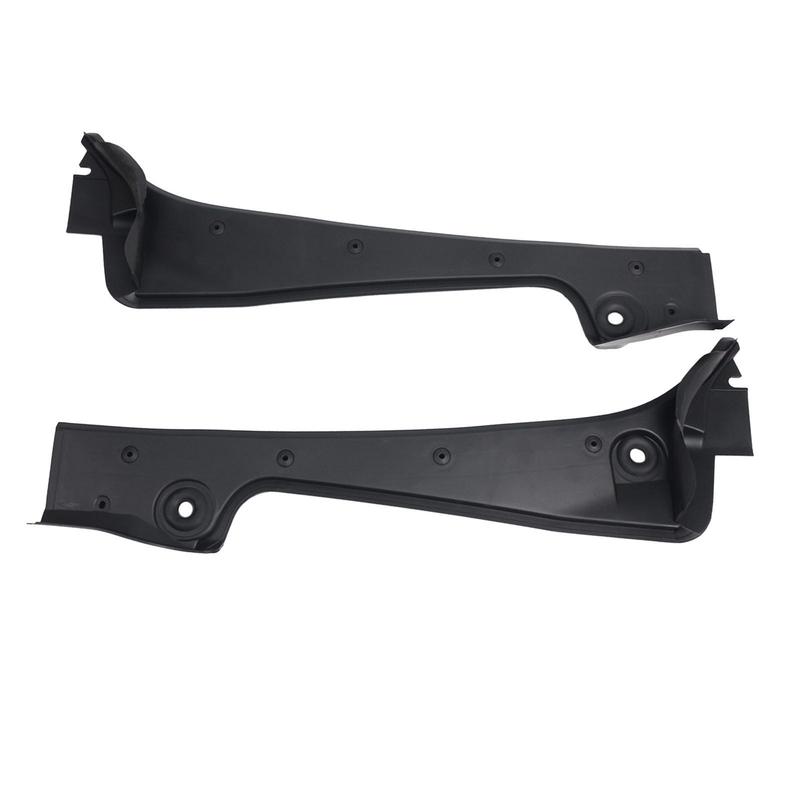 Windshield Wiper Cowl Cover Panel 51717027083 1 Pair Premium for BMW 5' E61 2002-2007 5' E60 2001-2009 5' E61 Lci 2005-2010