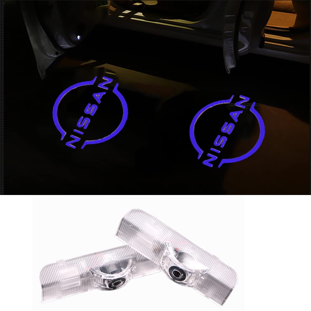 Elgrand Лазерный логотип подсветки LED Логотип Комплект из 2 штук Подсветка Совместим с Nissan Elgrand Серии E52 Лампы, Фонари, Проекция, Подсветка, (БИ 2)